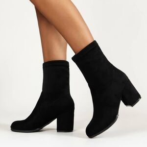 Elegant Black Women's Ankle Boots